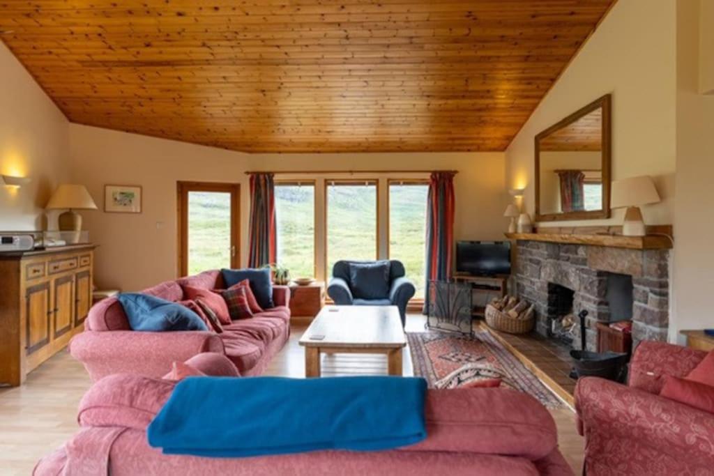 Villa The Thrail House, Ben Damph Estate Torridon Exterior foto