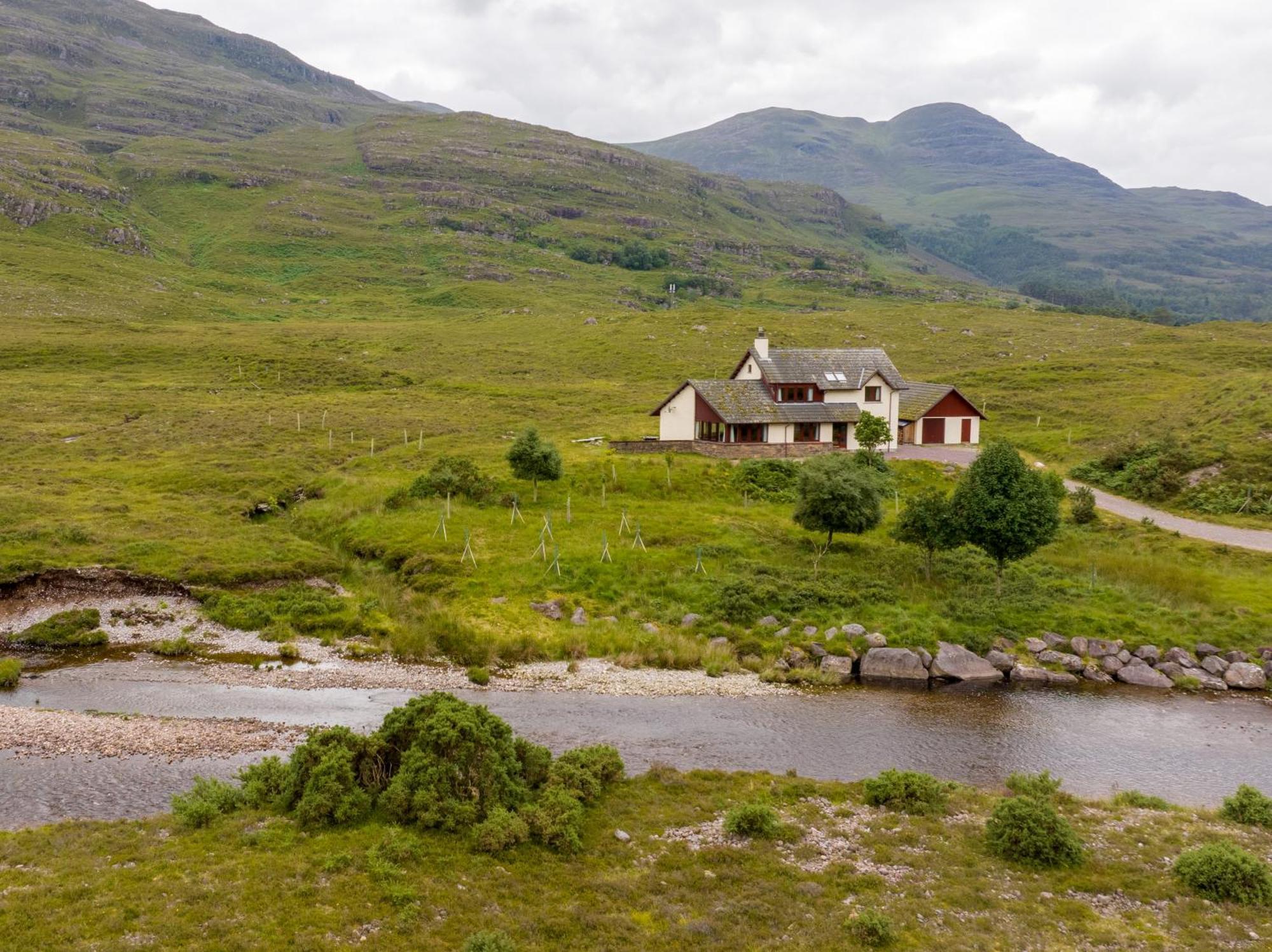 Villa The Thrail House, Ben Damph Estate Torridon Exterior foto
